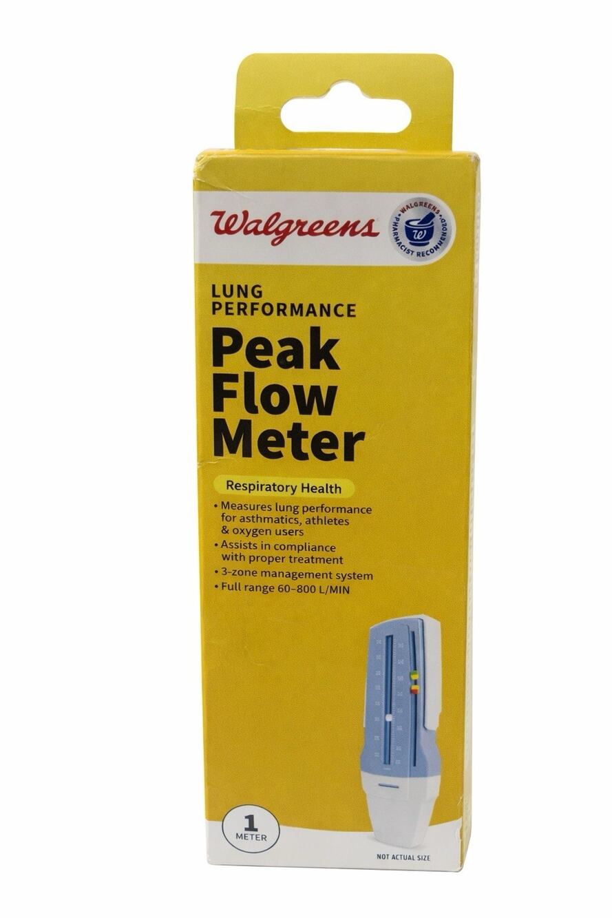 Lung Performance Peak Flow Meter. Respiratory Health. 1 Meter